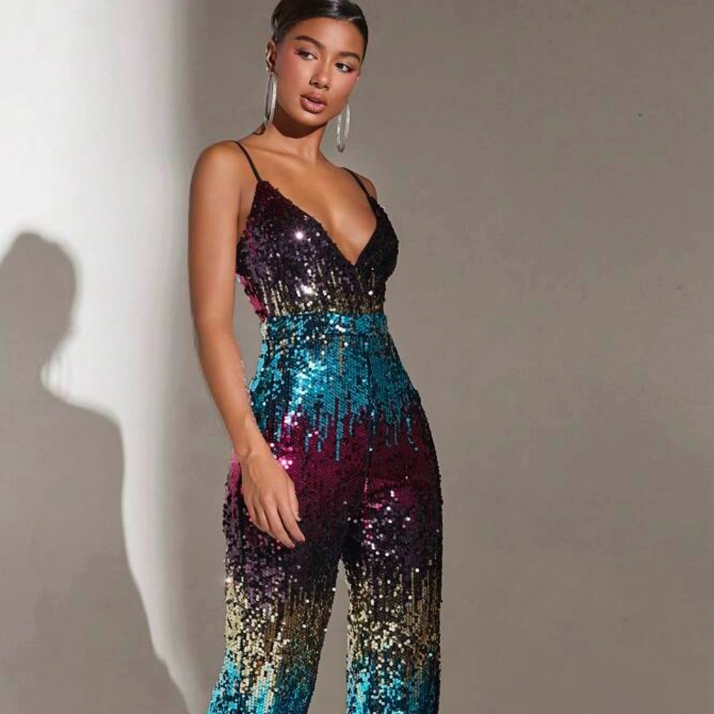Sequin Jumpsuit